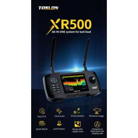 TOSLON XR500 FIishfinder GPS AUTOPILOT , il sistema tutto in uno per il tuo barchino da carpfishing