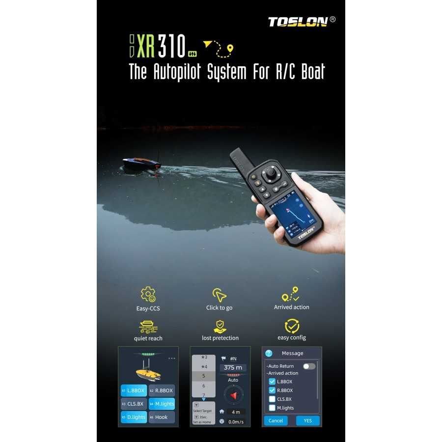 Bait Boat Surfcasting POSEIDON MINI - FISHING DRONE