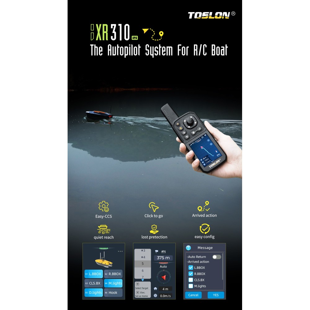 surfcasting bait boat  rc sea bait boat poseidon 100% waterproof drone for fishing